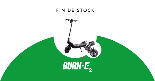 Fin de stock Burn-e 2