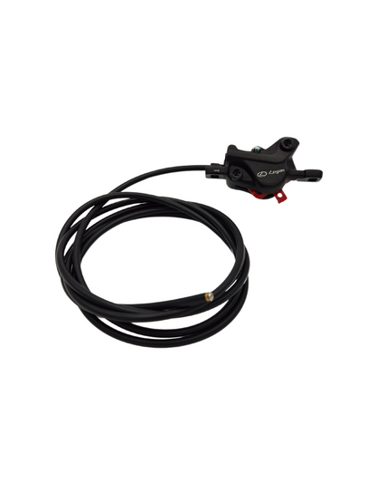 Logan double piston brake caliper + cable - Nami